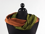 Scarf, Charles James American, silk, American