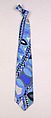Necktie, Emilio Pucci Italian, Silk, Italian