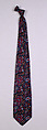 Necktie, Liberty & Co.  British, Silk, British
