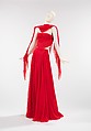 Evening ensemble, Halston  American, silk, American