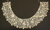 Collar, linen, French
