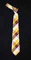 Necktie, Maharajas, Ltd., Silk, American
