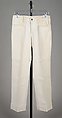 Trousers, Cotton, American