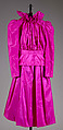Dinner dress, Arnold Scaasi  American, born Canada, Silk, American