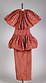 Evening ensemble, Madame Grès (Germaine Émilie Krebs) (French, Paris 1903–1993 Var region), Silk, French