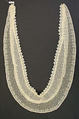 Collar, linen, British