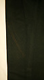 Evening suit, Wool, American