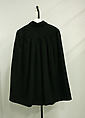 Evening cape, House of Balenciaga (French, founded 1937), Wool, Spanish