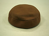 Hat, House of Balenciaga (French, founded 1937), Wool, Spanish