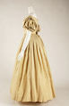 Dress, silk, British