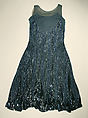 Evening dress, [no medium available], probably British