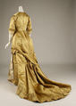 Evening dress, silk, European