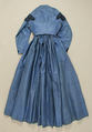 Dress, silk, American or European
