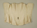 Corset, silk, American or European