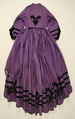 Afternoon dress, silk, European