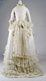 Afternoon dress, cotton, European