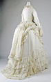Afternoon dress, cotton, European