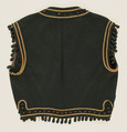 Vest, wool, probably American