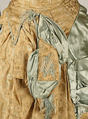 Dress, silk, cotton, American