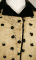 Dress, cotton, silk, American