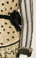 Dress, cotton, silk, American