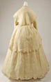 Dress, linen, probably American