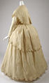 Dress, linen, probably American