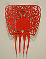 Comb, plastic (cellulose nitrate), Spanish