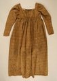 Dress, silk, European