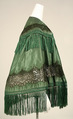 Cape, silk, American or European