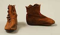 Boots, leather, American
