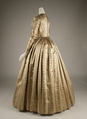 Dress, silk, American