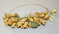 Wedding headdress, [no medium available], American