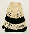 Coatee, silk, American or European