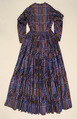 Dress, silk, probably American
