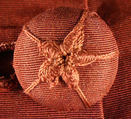 Wedding dress, silk, American