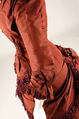 Wedding dress, silk, American