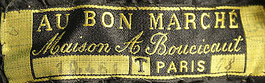 Cape, Au Bon Marché/Maison A. Boucicaut (French, founded ca. 1852), [no medium available], French