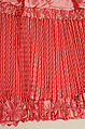 Walking dress, (a, b) M. A. Robb, wool, French