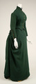 Riding habit, (a, b) wool, American