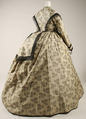 Dress, silk, American or European
