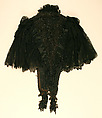 Cape, jet, silk, French