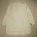 Shirt, linen, American