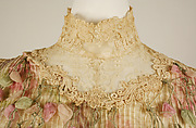 Dress, silk, French