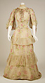 Dress, silk, French