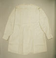 Shirt, linen, American