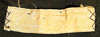 Turban, John-Frederics, Inc. (American, 1929–1948), silk, straw, American