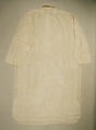 Wedding nightshirt, silk, American
