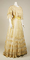 Evening dress, silk, Austrian