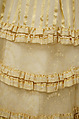 Evening dress, silk, Austrian